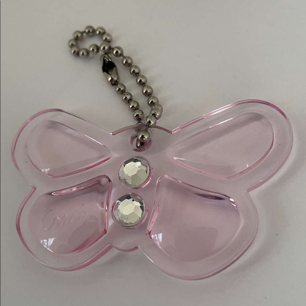 Coach Butterfly Bag Charm Key Fob - Picture 4 of 7